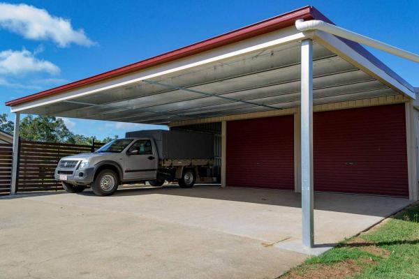 Skillion &amp; Gable Carports / Attached or Freestanding | R&amp;F 